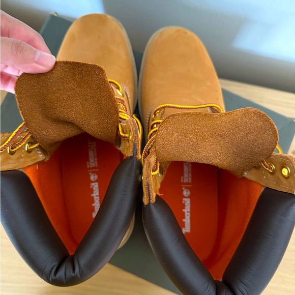 Timberland Radford 6inch waterproof boot in wheat nubuck - Picture 5 of 8